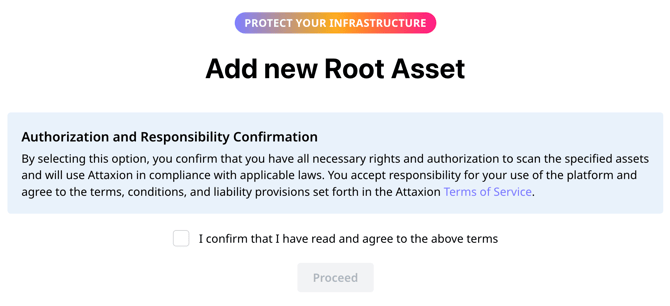 Add new root asset