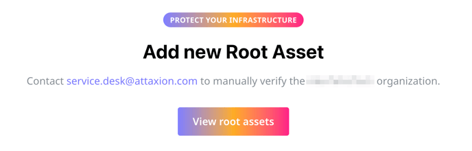add-root-asset-organization